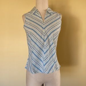 Sleeveless cotton top